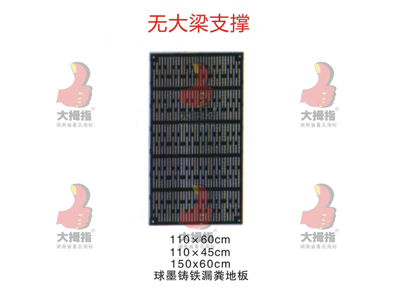 全球墨鑄鐵糞地板